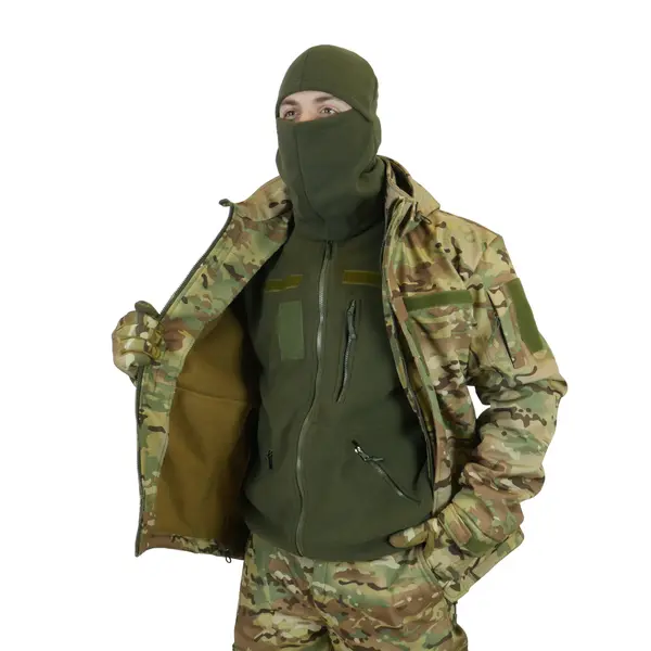Куртка демисезонная Softshell Kiborg Multicam 50