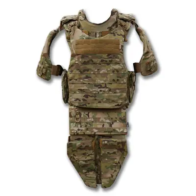 Бронекомплект Militex з балістичним захистом 1 клас захисту cordura USA Multicam