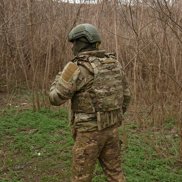 Бронекомплект Militex з балістичним захистом 1 клас захисту cordura USA Multicam