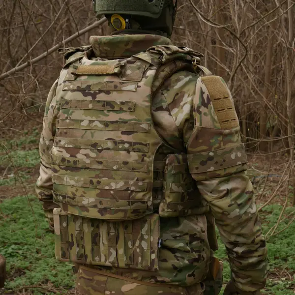 Бронекомплект Militex з балістичним захистом 1 клас захисту cordura USA Multicam