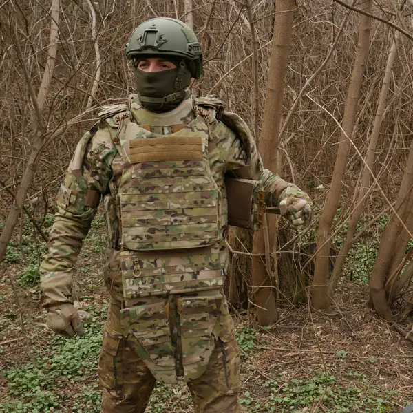 Бронекомплект Militex з балістичним захистом 1 клас захисту cordura USA Multicam