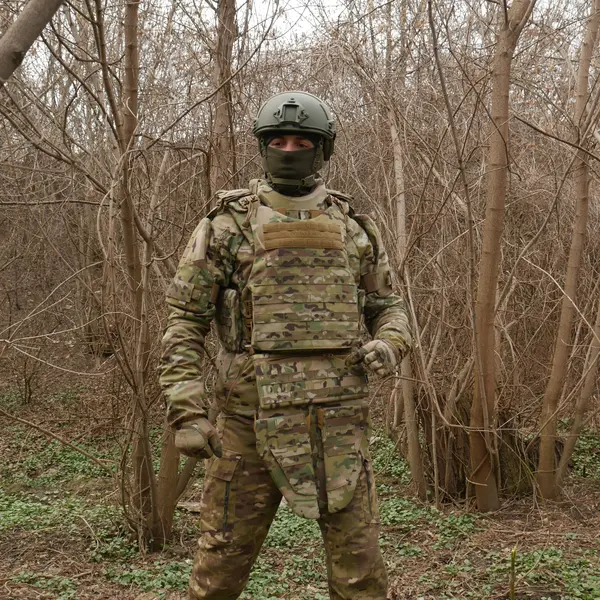 Бронекомплект Militex з балістичним захистом 1 клас захисту cordura USA Multicam