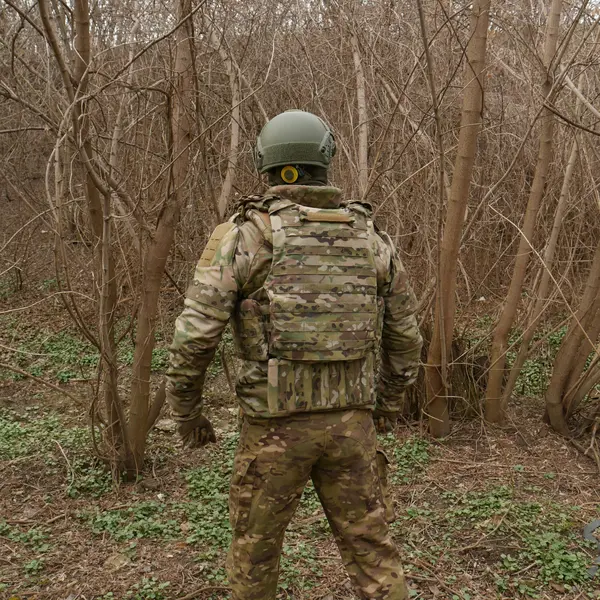 Бронекомплект Militex з балістичним захистом 1 клас захисту cordura USA Multicam