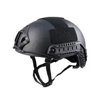 Шлем FAST BULLETPROOF Helmet Kevlar класс IIIA (черный, размер L)