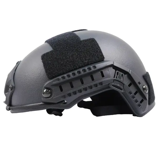 Шлем FAST BULLETPROOF Helmet Kevlar класс IIIA (черный, размер L)