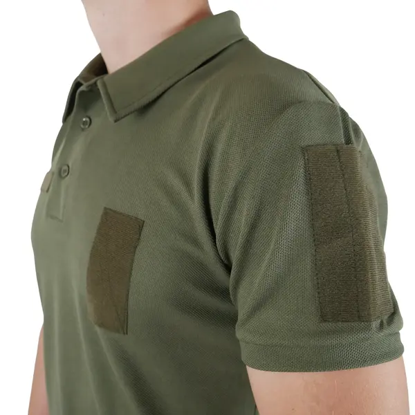 Футболка поло тактическая CoolPASS Оливковая S