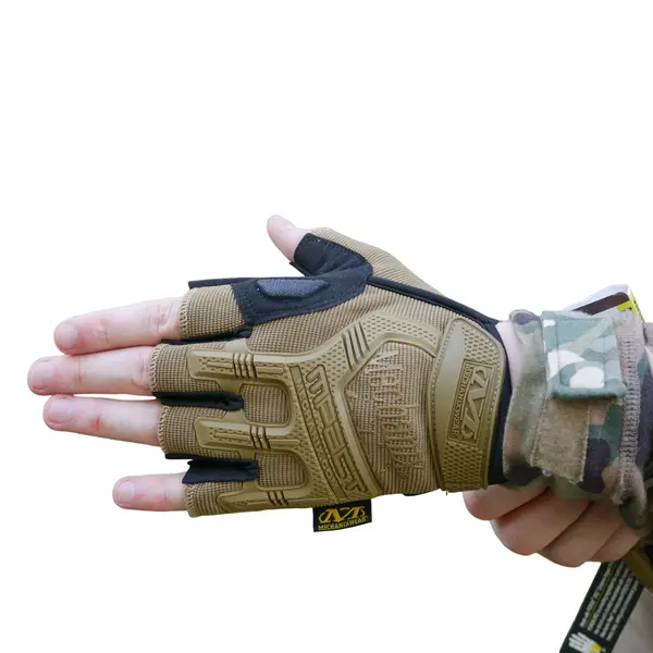Перчатки тактические беспалые Mechanix MXK-2 Койот L