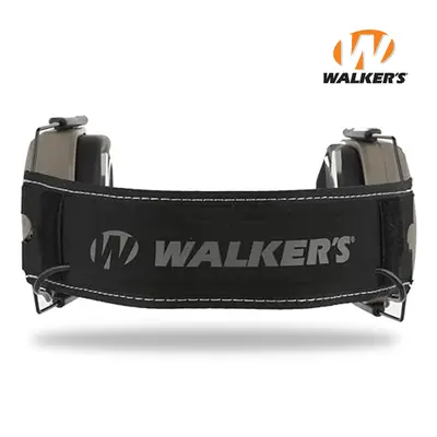 Активные наушники Walker's Razor Slim Patriot с патчами, FDE (Песочный)