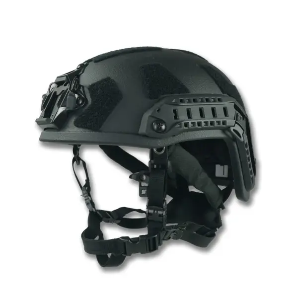 Балістичний шолом покращений FAST PE GEN III AGGRESSIVE Black M, L