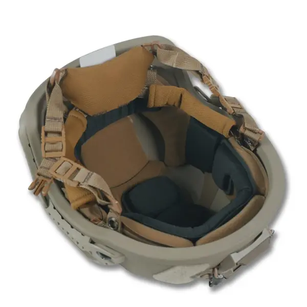 Балістичний шолом покращений FAST PE GEN III AGGRESSIVE Coyote M, L