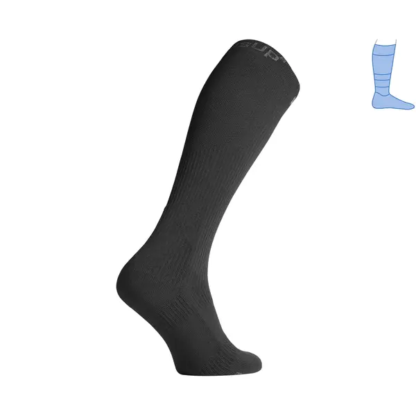 Гольфи компресійні LongDry PRO демісезонні чорні