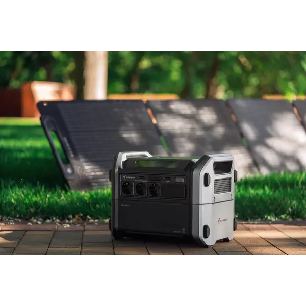 Портативная электростанция Segway CUBE 1000 (1024 Вт·ч, 2200 Вт, BT, IPX3, расширение емкости, быстрая зарядка)