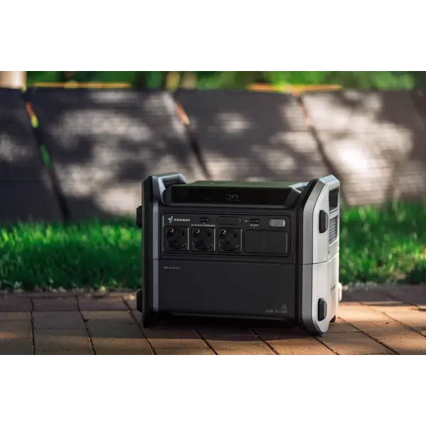 Портативная электростанция Segway CUBE 1000 (1024 Вт·ч, 2200 Вт, BT, IPX3, расширение емкости, быстрая зарядка)