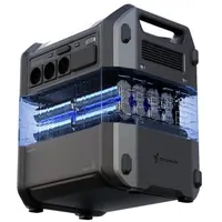 Портативна електростанція Segway CUBE 2000 (2584 Вт, R-Drive 4400 Вт, 2048 Вт·год, IPX3, BT, розширення ємності, швидка зарядка)