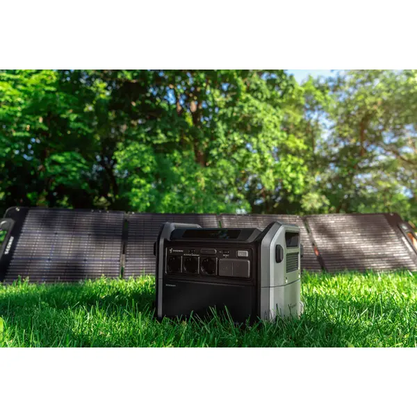 Портативная электростанция Segway CUBE 2000 (2584 Вт, R-Drive 4400 Вт, 2048 Вт·ч, IPX3, BT, расширение емкости, быстрая зарядка)