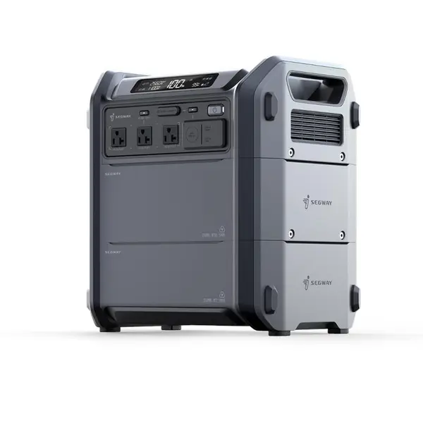 Портативная электростанция Segway CUBE 2000 (2584 Вт, R-Drive 4400 Вт, 2048 Вт·ч, IPX3, BT, расширение емкости, быстрая зарядка)