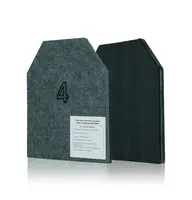 Бронеплити Miilux Protection 500 8мм, 4-й клас захисту (комплект 2 шт)