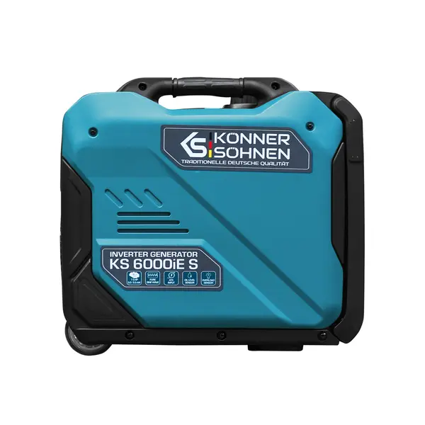 Генератор бензиновий Konner&Sohnen KS 6000iE S, 230 В, 5.5 кВт, електростартер, 39.5 кг