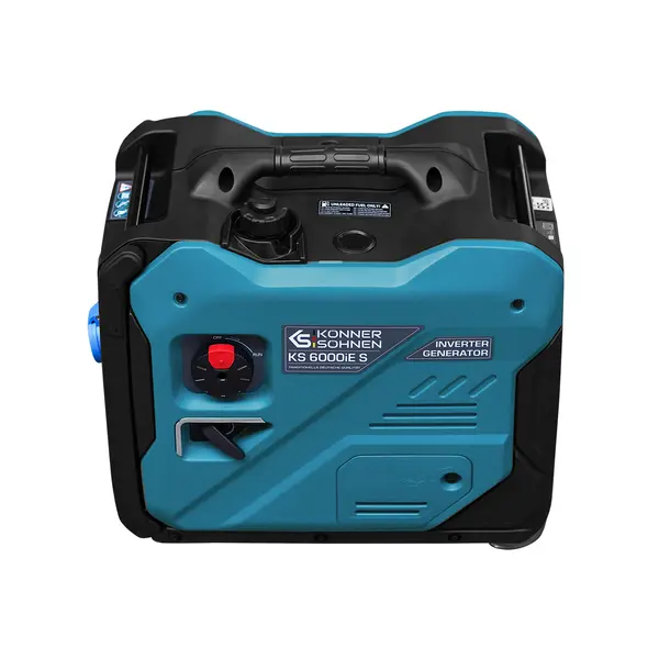 Генератор бензиновий Konner&Sohnen KS 6000iE S, 230 В, 5.5 кВт, електростартер, 39.5 кг