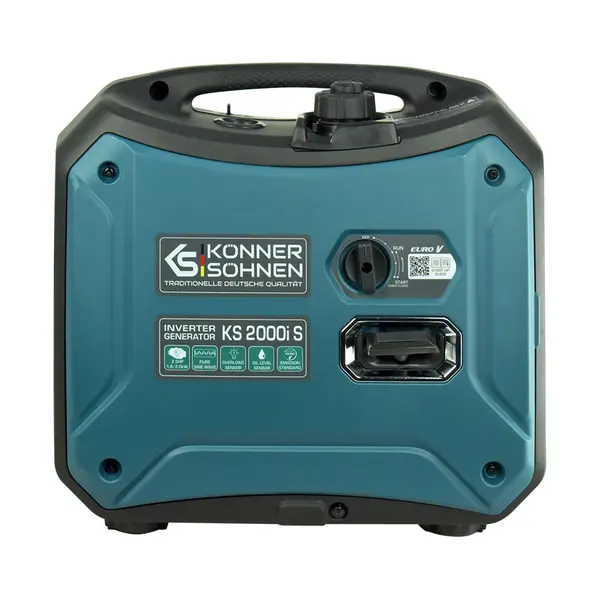 Генератор бензиновий інверторний Konner&Sohnen KS 2000i S, 230 В, 2.0 кВт, ручний запуск, 19 кг