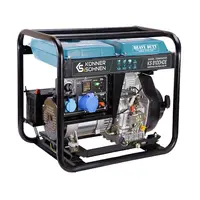 Генератор дизельный Konner&Sohnen KS 8100HDE (EURO V), 230В, 6.5 кВт, электростартер
