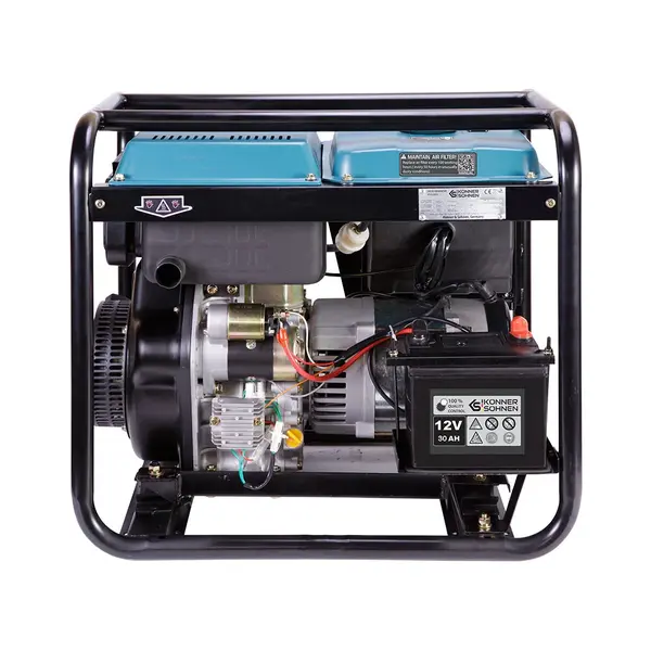 Генератор дизельний Konner&Sohnen KS 8100HDE (EURO V), 230В, 6.5 кВт, електростартер