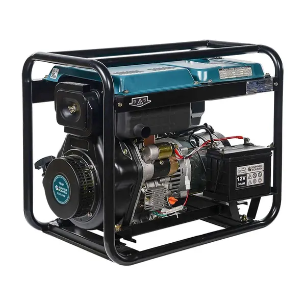 Генератор дизельний Konner&Sohnen KS 8100HDE (EURO V), 230В, 6.5 кВт, електростартер