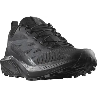 Кроссовки Salomon Sense Ride 5 SR дышащая сетка (Черные)
