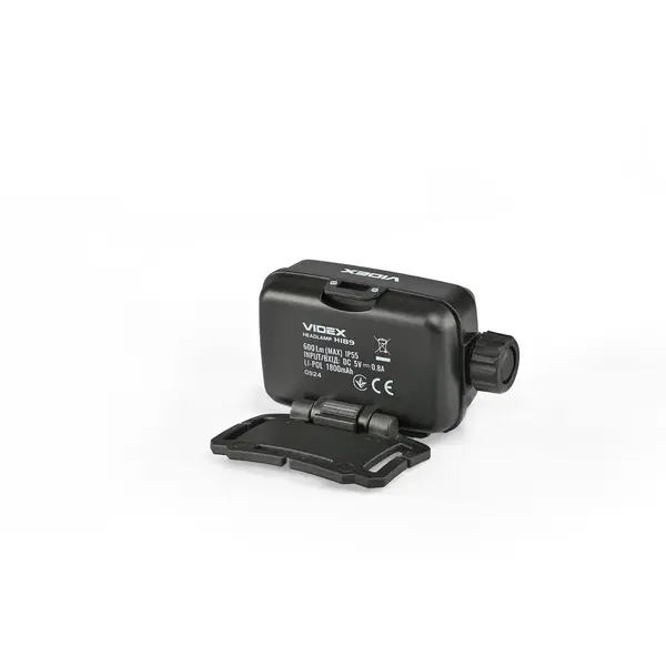 Світлодіодний налобний ліхтарик VIDEX 600Lm 5000K