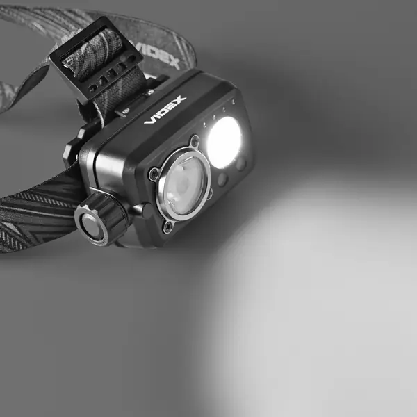 Світлодіодний налобний ліхтарик VIDEX 600Lm 5000K