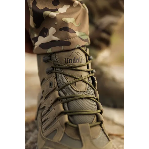 Undolini Crazy USA Olive tactical half-boots Undolini Crazy USA Olive tactical half-boots