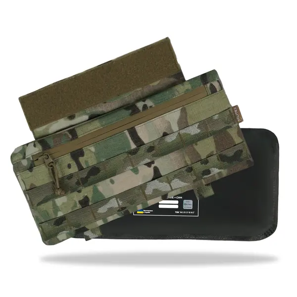 Захист живота з балістичним пакетом 1 клас Militex Cordura original USA Multicam Gen.2