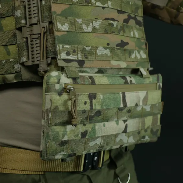 Захист живота з балістичним пакетом 1 клас Militex Cordura original USA Multicam Gen.2