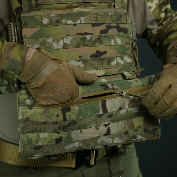 Захист живота з балістичним пакетом 1 клас Militex Cordura original USA Multicam Gen.2