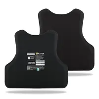 Баллистический бронекомплект для бронежилета Militex XL 60,8*51,2 см/41,9*45,9 см (спина, грудь, камербанды 2 шт) (2 класс защиты)