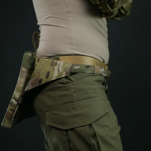 Каремат-сидушка Militex 20mm Cordura original USA Multicam з балістичним пакетом 1 клас захисту