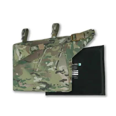 Каремат-сидушка Militex 20mm Cordura original USA Multicam з балістичним пакетом 2 клас захисту