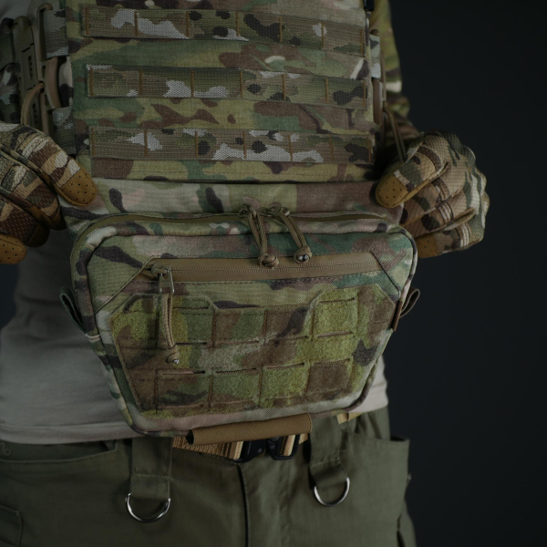 Сумка для защиты паха Militex Cordura original USA Multicam L