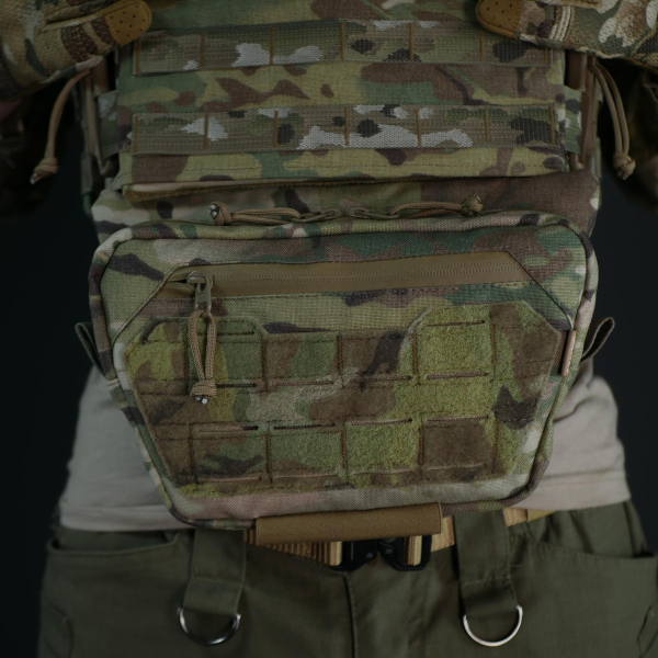 Сумка для защиты паха Militex Cordura original USA Multicam L
