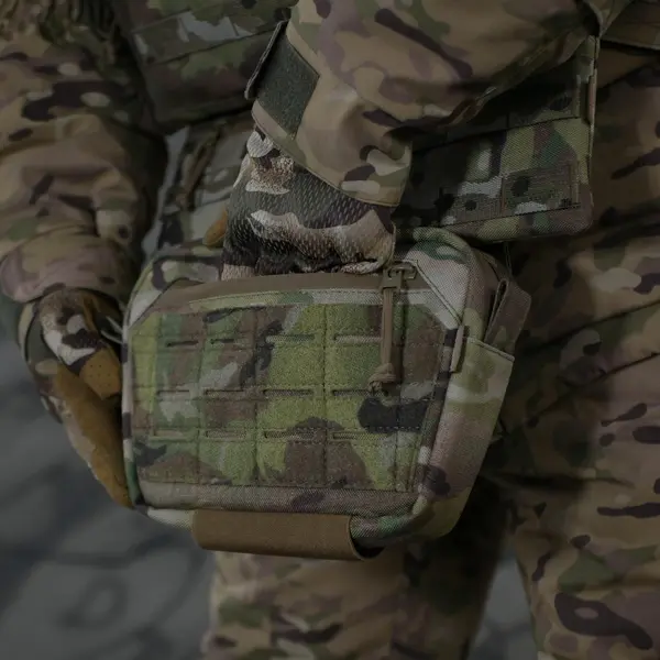 Сумка-напашник M GU Cordura original USA Multicam з балістичним пакетом 1 клас захисту Militex