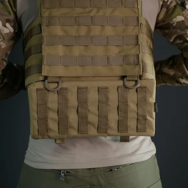 Kiborg GEN.2 Coyote Lower Back Protection with Militex Ballistic Package (Level 1 Protection)   Kiborg GEN.2 Coyote Lower Back Protection with Militex Ballistic Package (Level 1 Protection)