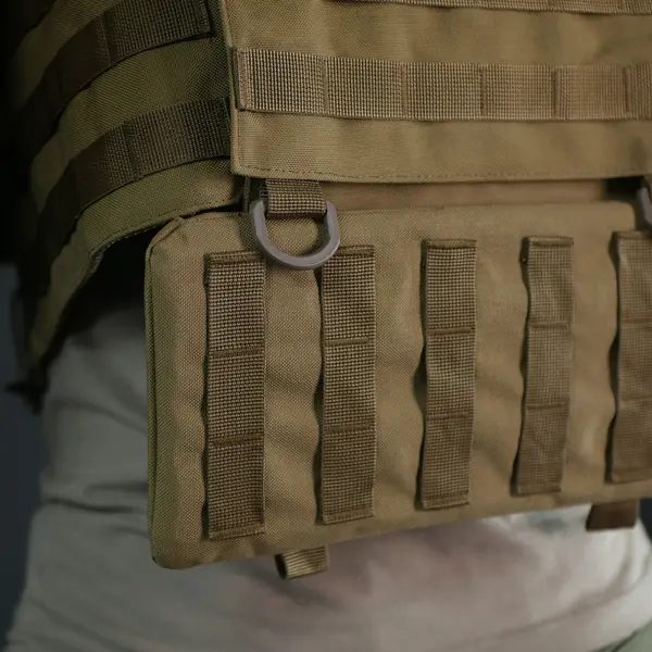 Kiborg GEN.2 Coyote Lower Back Protection with Militex Ballistic Package (Level 1 Protection)   Kiborg GEN.2 Coyote Lower Back Protection with Militex Ballistic Package (Level 1 Protection)