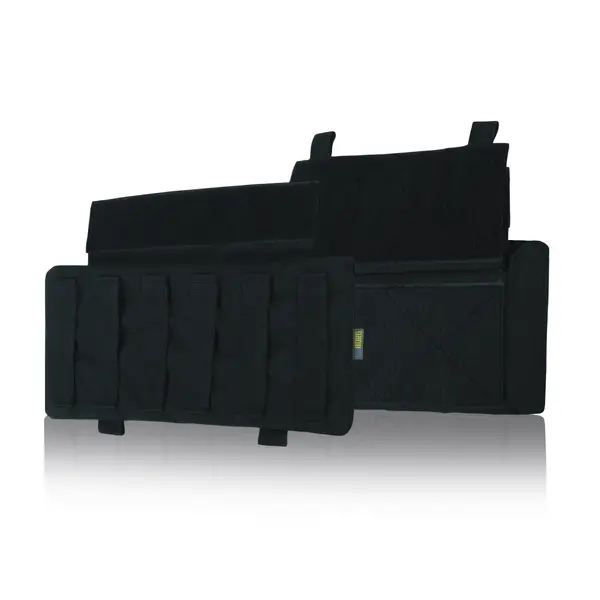 Kiborg Black Lower Back Protection with Militex Ballistic Package Level 1 Protection GEN.2   Kiborg Black Lower Back Protection with Militex Ballistic Package Level 1 Protection GEN.2