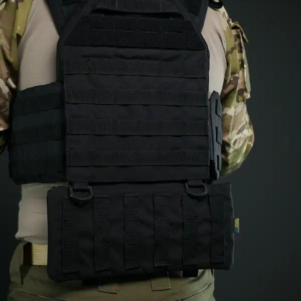 Kiborg Black Lower Back Protection with Militex Ballistic Package Level 1 Protection GEN.2   Kiborg Black Lower Back Protection with Militex Ballistic Package Level 1 Protection GEN.2