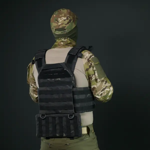 Kiborg Black Multicam Lower Back Protection with Militex Ballistic Package Level 1 Protection GEN.2   🎃 Kiborg Black Multicam Lower Back Protection with Militex Ballistic Package Level 1 Protection GEN.2   🎃