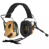 Тактичні навушники EARMOR M32 PLUS Койот