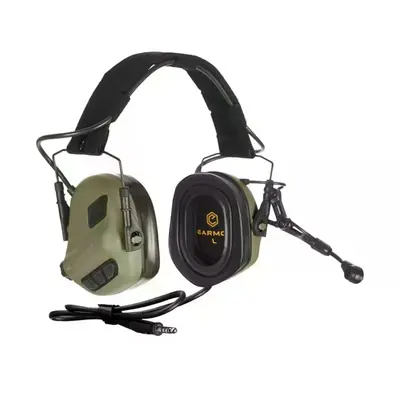 Тактические наушники EARMOR M32 PLUS Олива
