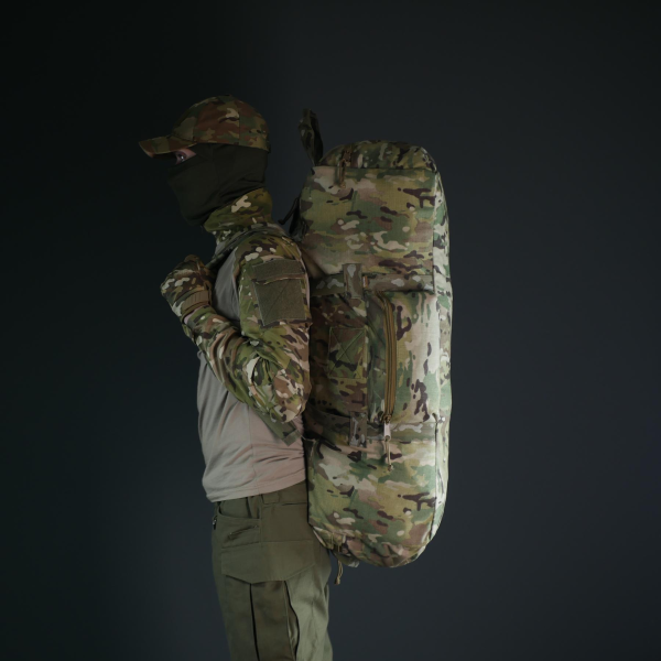 Тактическая сумка-рюкзак Militex ЗСУ Cordura original USA Multicam