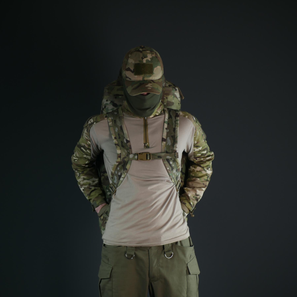 Тактическая сумка-рюкзак Militex ЗСУ Cordura original USA Multicam