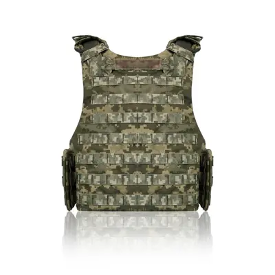 Бронежилет Kiborg Modular X-1 (Збільшена площа захисту) L Піксель